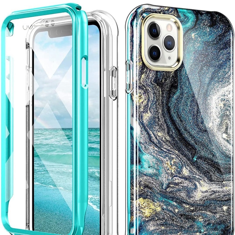 ✨NEW Blue iPhone 11 Pro Max Case (6.5”) | Blue Drift Sand Cover | Blue Phonecase